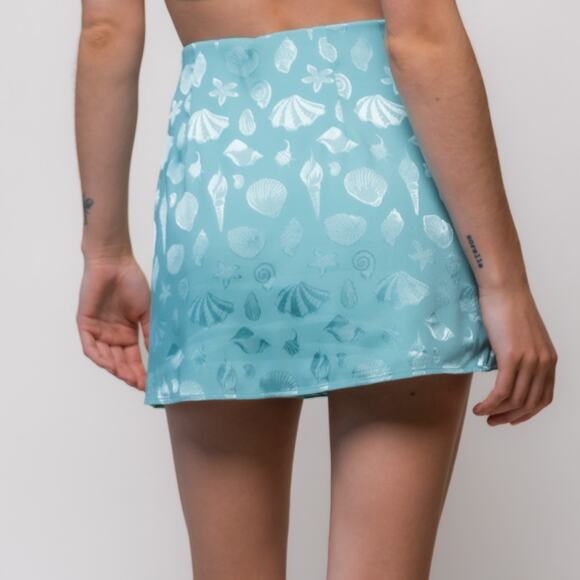 Show Me Your Mumu Seashell Print All Night Skort - Picture 6 of 7